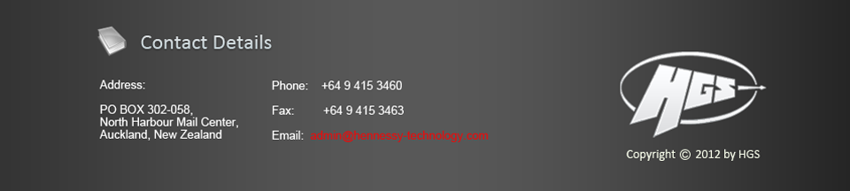 Contact Hennessy Grading Systems